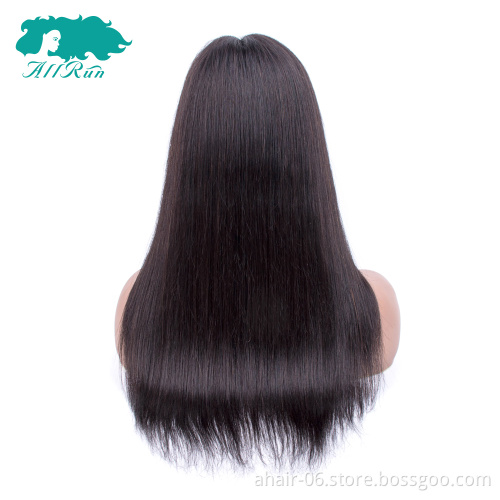 Cheap and good quality Brazilian 100% virgin human hair, wholesale hand weave natural color human hair lace front wigs
